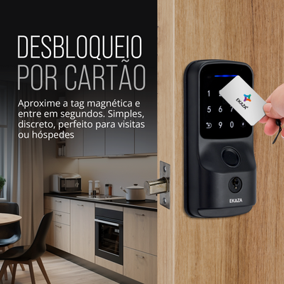Alloy Biometric Digital Surface Mounted Lock