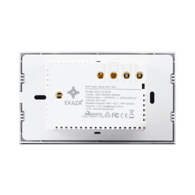Venus Series Soft Touch Wifi Switch 2 Button with 4x2 Socket