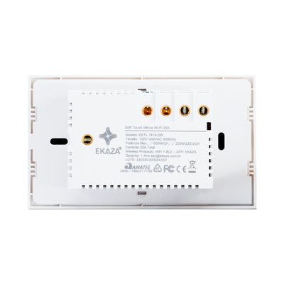 Venus Series Soft Touch Wifi Switch 2 Button with 4x2 Socket