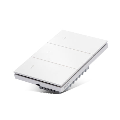 Interruptor Inteligente Tecla Fisica Full Click Mercúrio 3 Teclas Lite Zigbee