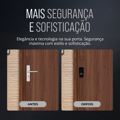 Alloy Biometric Digital Surface Mounted Lock