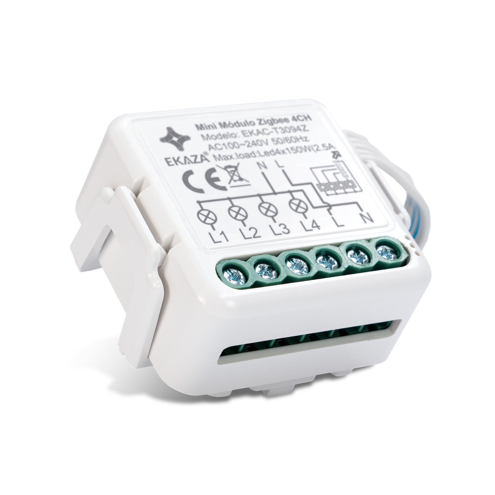4CH Zigbee Paralero Smart Relay Module Mini Switch