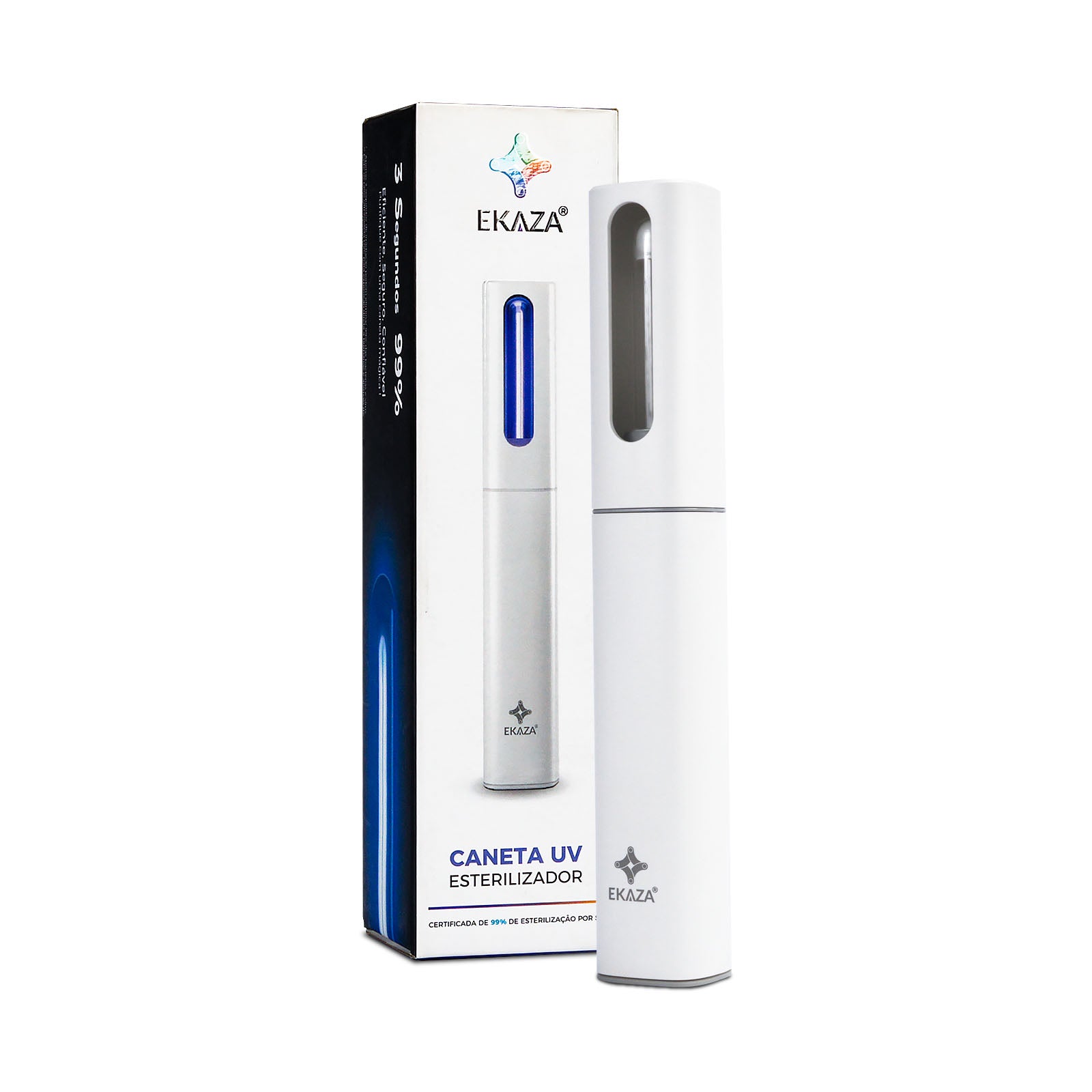 Portable UV Sterilizer Pen with Battery White