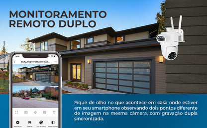 T3169 Dual 2K Cloud Dome Outdoor Security Camera 