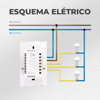 Touch 2.5d Series Zigbee 1 CH Smart Switch 