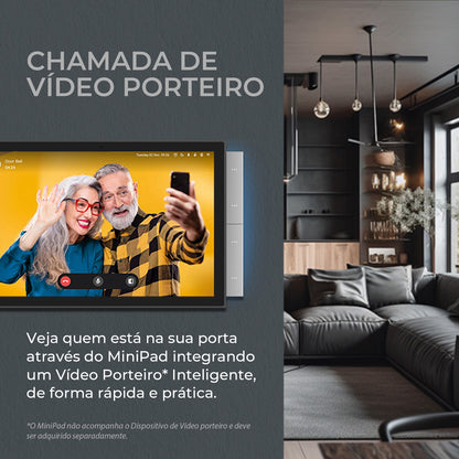 Painel Central Inteligente Wifi Zigbee  Tuya Smart Life Alexa EKAZA