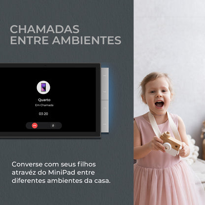 Painel Central Inteligente Wifi Zigbee  Tuya Smart Life Alexa EKAZA