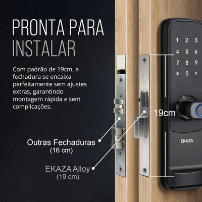 Alloy Biometric Digital Lock 