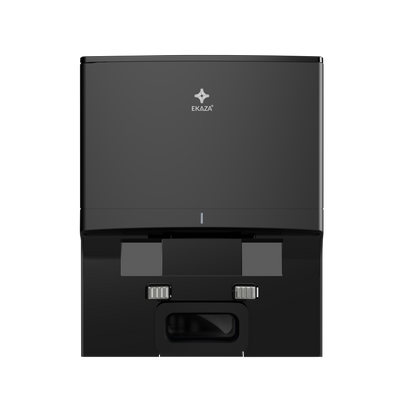 Robô aspirador EKAZA Zion Pro inteligente com navegação Lidar 6000Pa de sucção aspiração e mop base com coleta automática de resíduos e reservatório de 3,2L