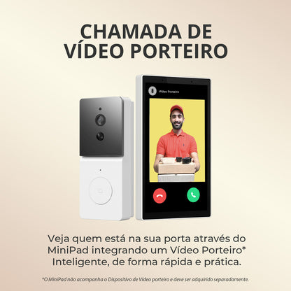 Painel Central Inteligente Minipad Automação Com Alexa Ekaza 10 A 127v