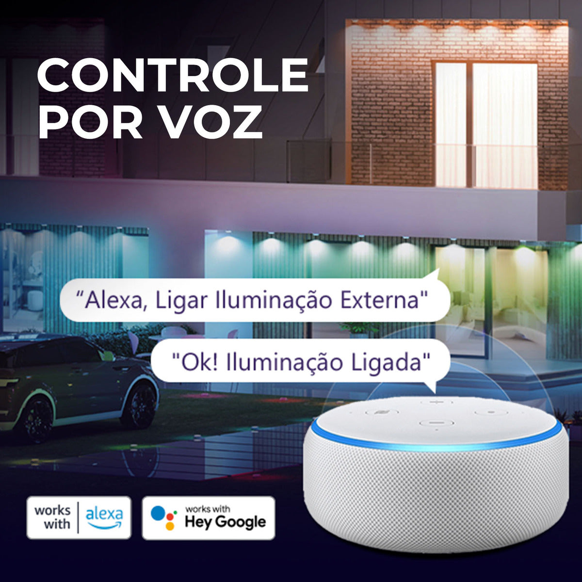 Smart Lighting for Eaves RGB-IC 15m Wifi 