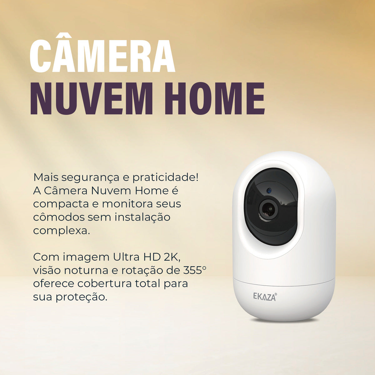 Cloud Home Robot Night Camera 2k 