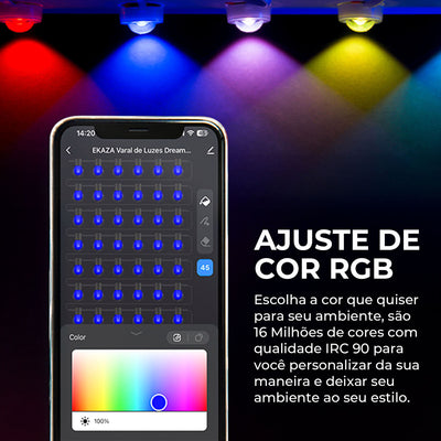 Smart Lighting for Eaves RGB-IC 15m Wifi 