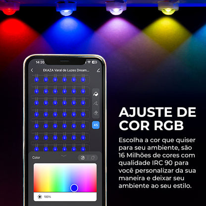 Smart Lighting for Eaves RGB-IC 15m Wifi 
