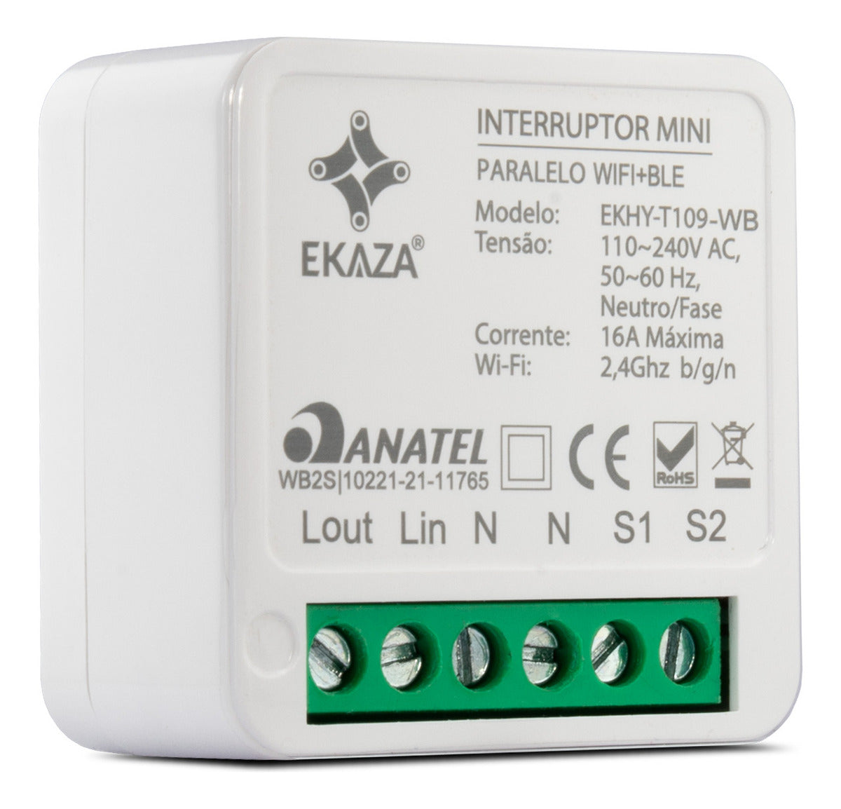 Mini Switch Smart Relay Module ONOFF Parallel Wifi 16A