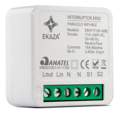 Mini Switch Smart Relay Module ONOFF Parallel Wifi 16A