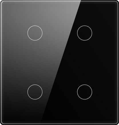 Smart Switch 4x4 Glass Touch 2.5d