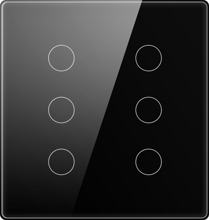 Smart Switch 4x4 Glass Touch 2.5d