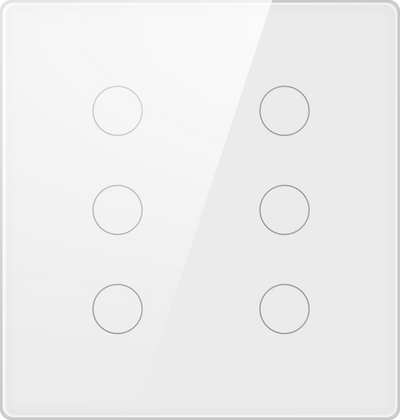 Smart Switch 4x4 Glass Touch 2.5d