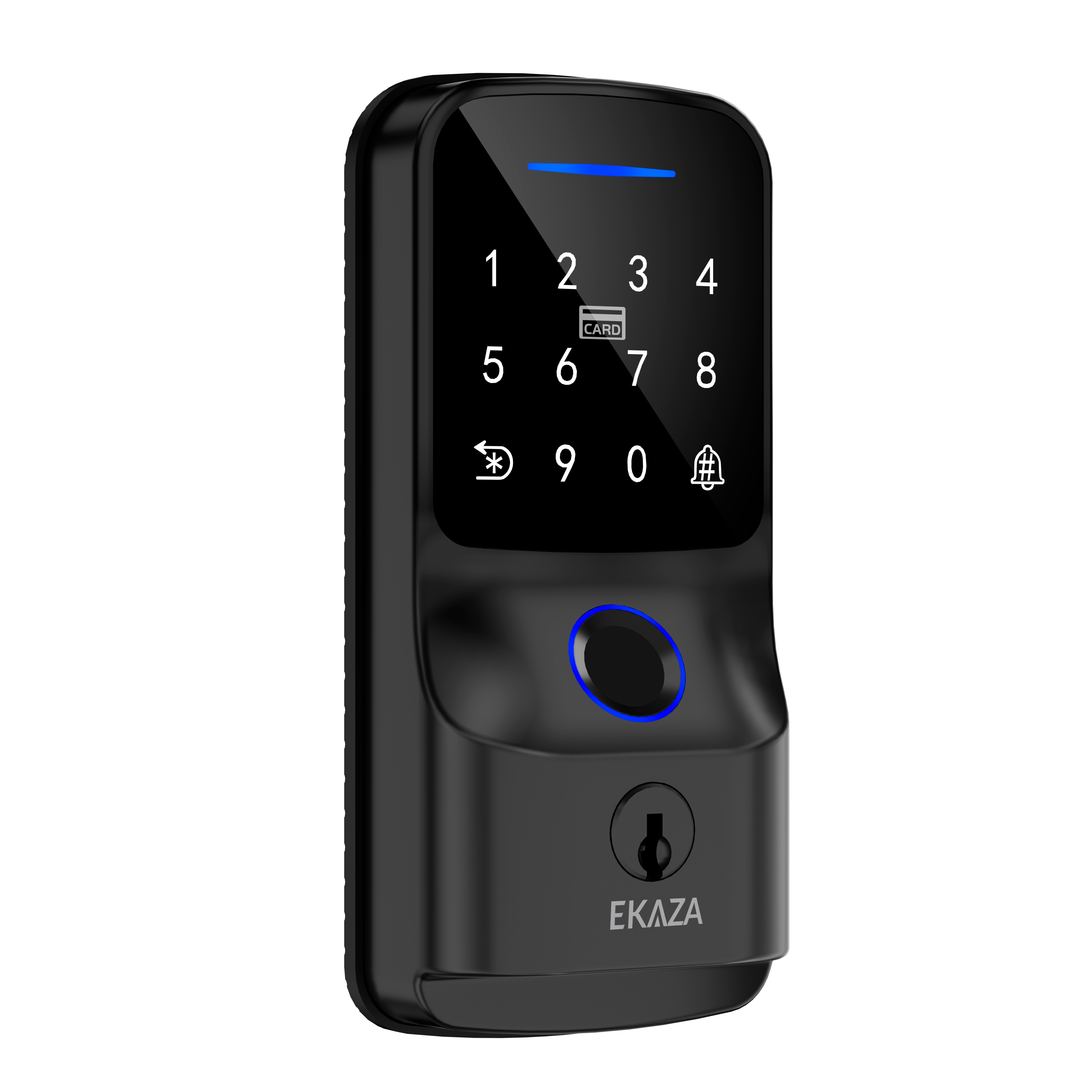 Fechadura Digital Sobrepor Biometrica Alloy