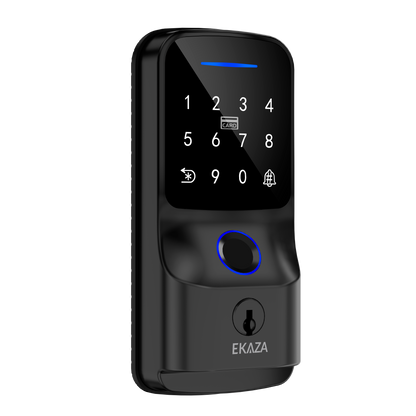 Fechadura Digital Sobrepor Biometrica Alloy