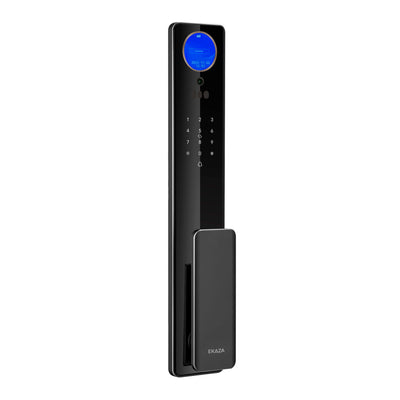 Fechadura Digital Inteligente Vega Ultra WiFi com Reconhecimento Facial, Digital, Senha, Cartão, App e Chave