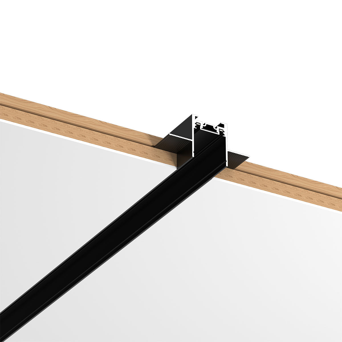 Magnetic Track Embedded Track