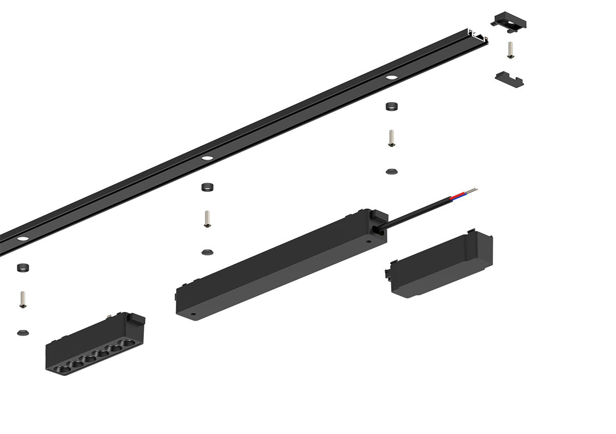 Magnetic Track Ultra-thin Overlay Track