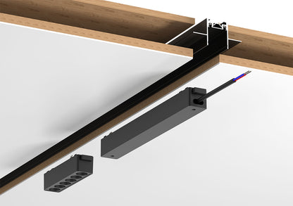 Magnetic Track Embedded Track