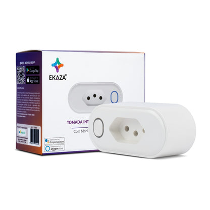 Tomada Inteligente Wifi Com Medidor De Comsumo