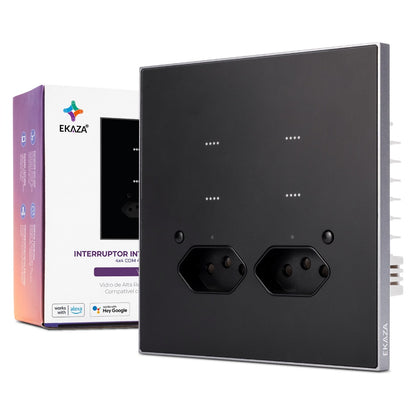 4x4 Switch with Soft Touch Socket Venus Wifi Series