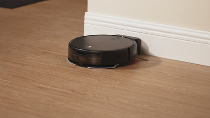 EKAZA Zuno Smart Robot Vacuum Cleaner and Mop with Gyroscope Mapping, 5 Cleaning Modes, Bivolt Charging Base, Black T5200G 