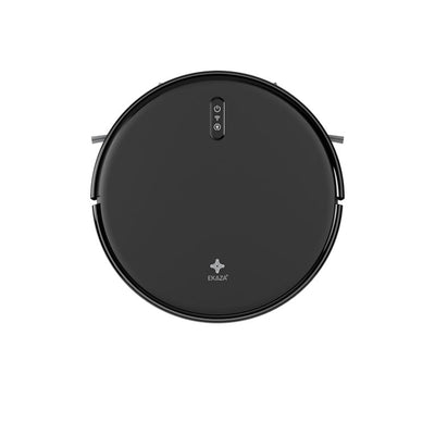 Robô Aspirador e Passa Pano Inteligente EKAZA Zuno com mapeamento Giroscópio 5 modos de limpeza base de carregamento bilvolt preto T5200G