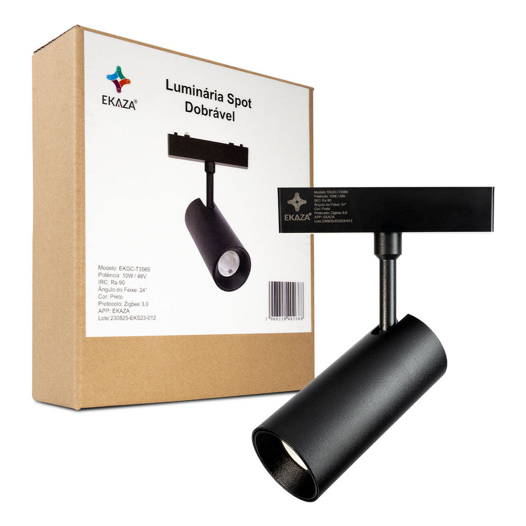 Luminária Spot Dobrável 10w Inteligente Zigbee