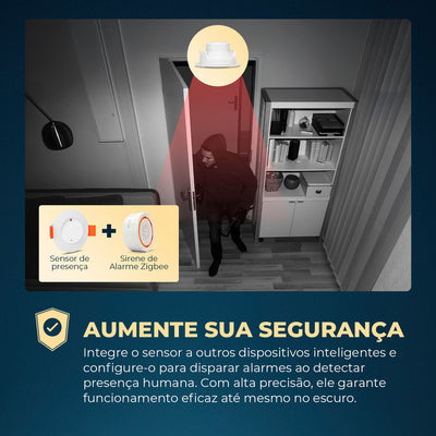 Human Presence Sensor Radar Mmwave Zigbee 3.0 - Ekaza T3018 
