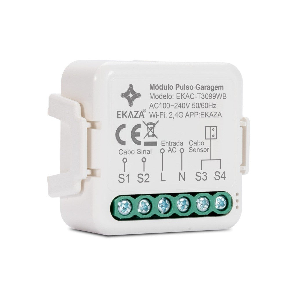 Módulo Relé Portão Garagem com Sensor Wifi