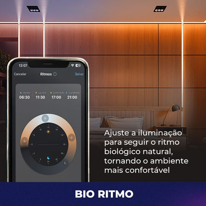 CONTROLADORA INTELIGENTE RGB+CCT PARA FITA LED WIFI+BLE