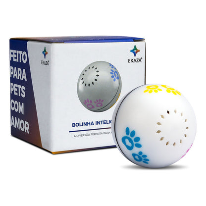 EKAZA Smart Pet Ball with Snack Holder for Dogs and Cats