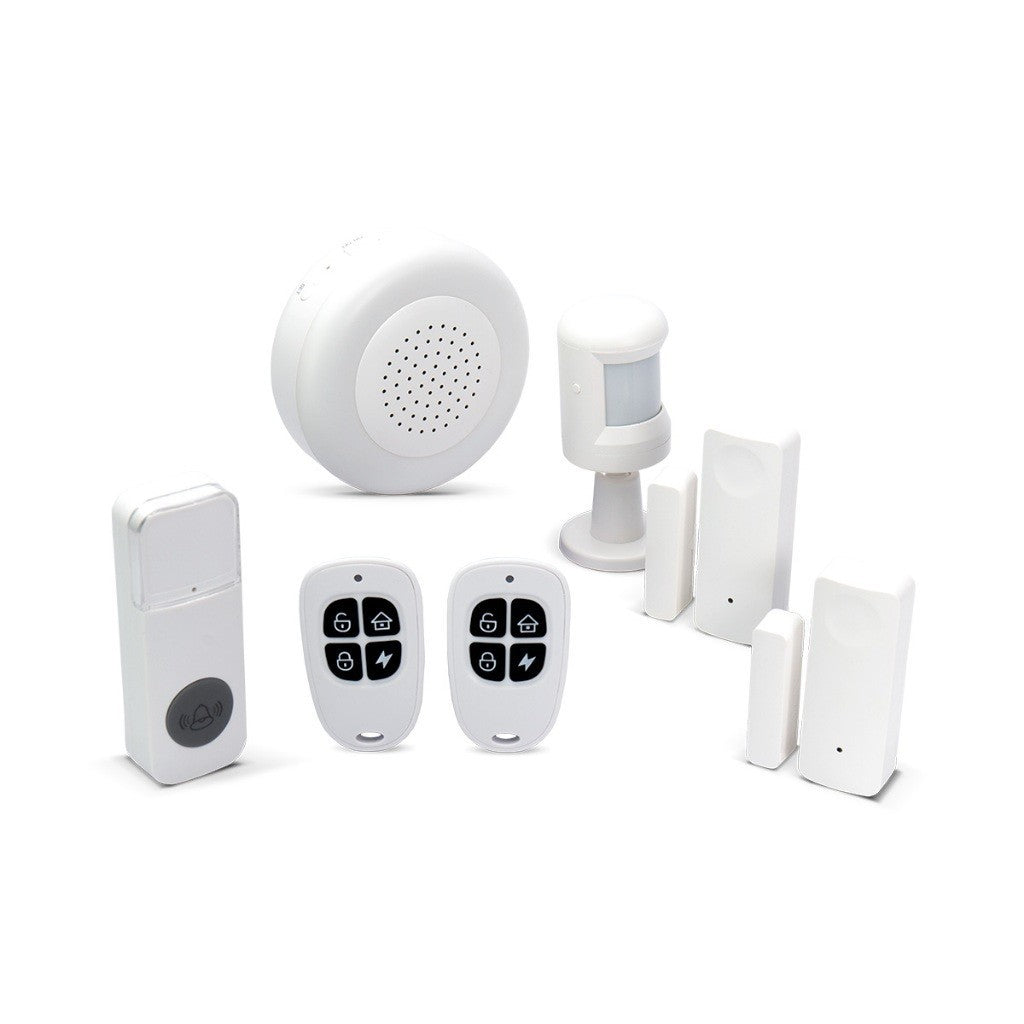 Kit Alarme Inteligente Residencial Wifi Rf Sensor EKAZA