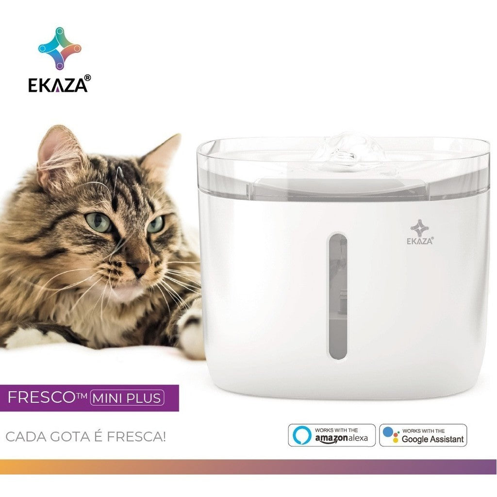 Bebedouro Inteligente Fresco Mini Plus Ekaza Pet Fsw030