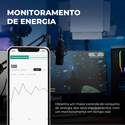 Smart Wi-Fi Plug with Energy Consumption Meter