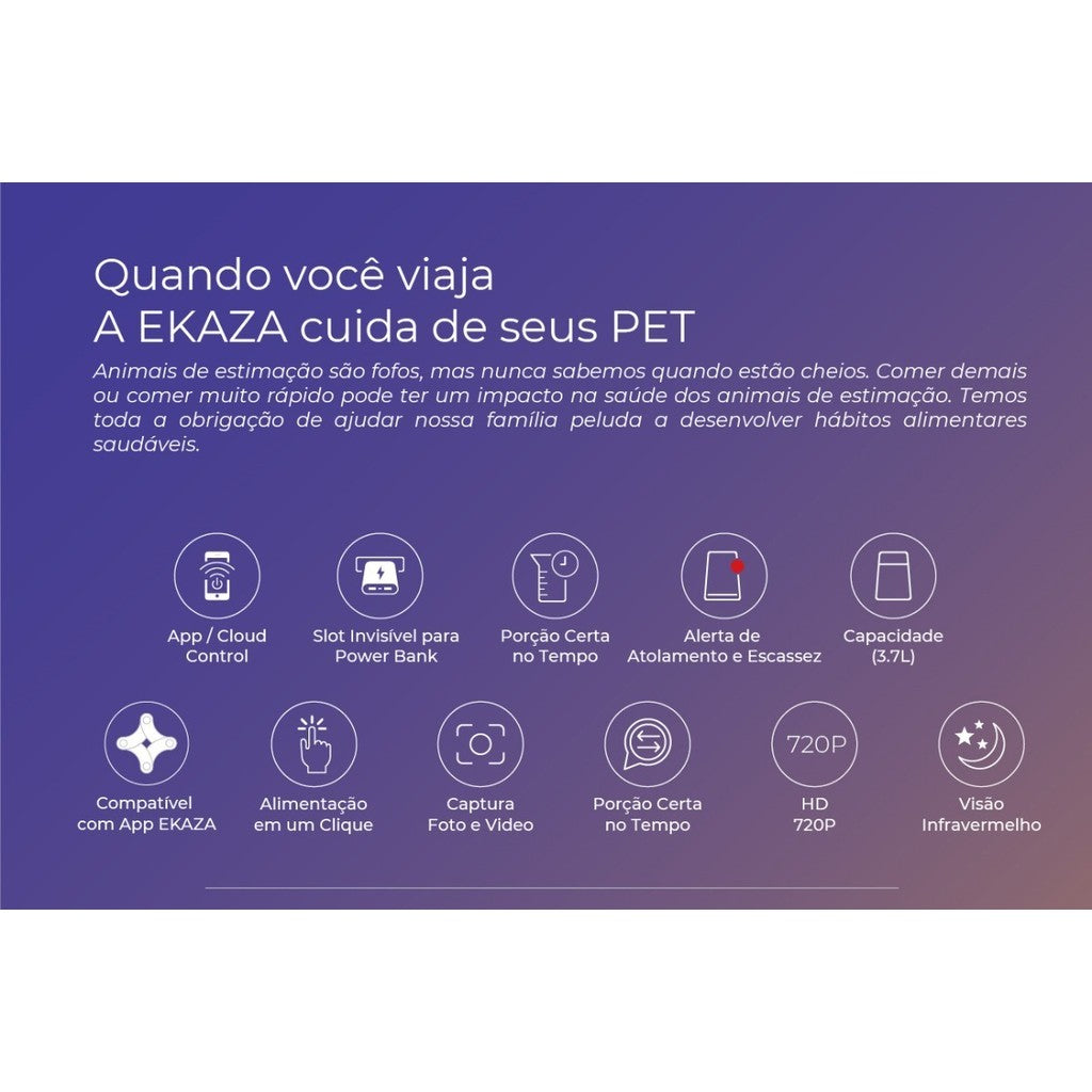 Nutri Alimentador 3L Comedouro Inteligente