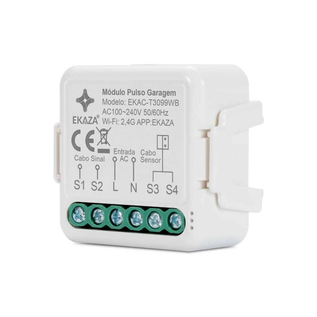 Módulo Relé Portão Garagem com Sensor Wifi