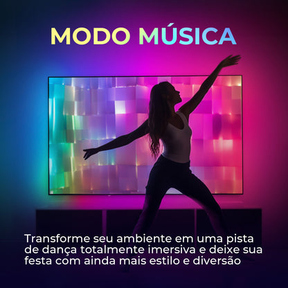 Ambient Light Inteligente RGB para Tv